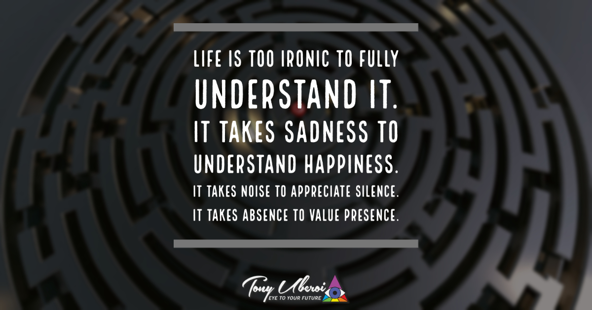 Tony Uberoi - Life is too Ironic