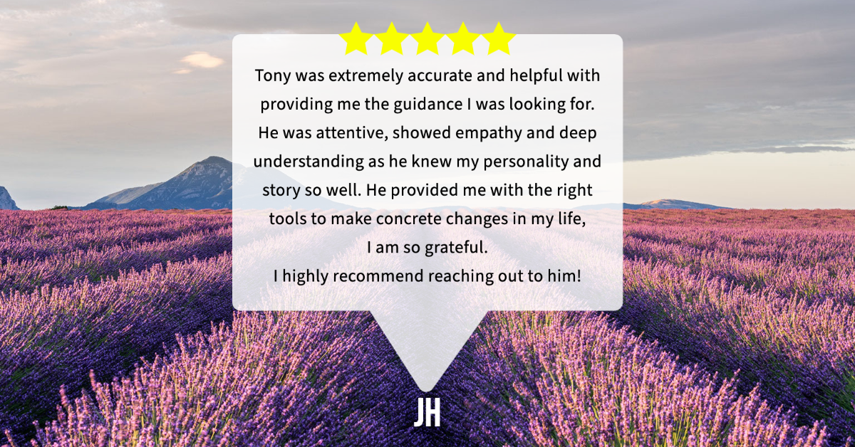 Tony Uberoi - Customer Review - JH
